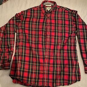L.L. Bean flannel shirt